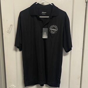 PARAGON Classic Black Polo Shirt  Heaven Hill Distillery Rare
